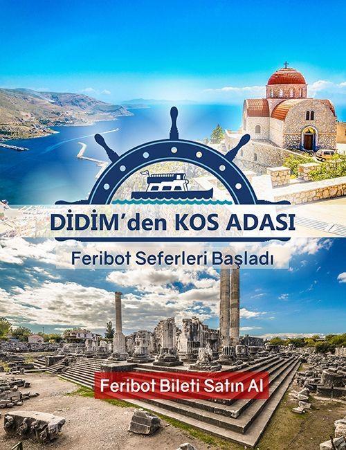 Didim'den Kos Adası'na feribot seferleri hakkında bilgi ve bilet fiyatları 